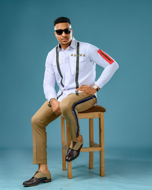4 Star Off Duty Long Sleeve Shirt
