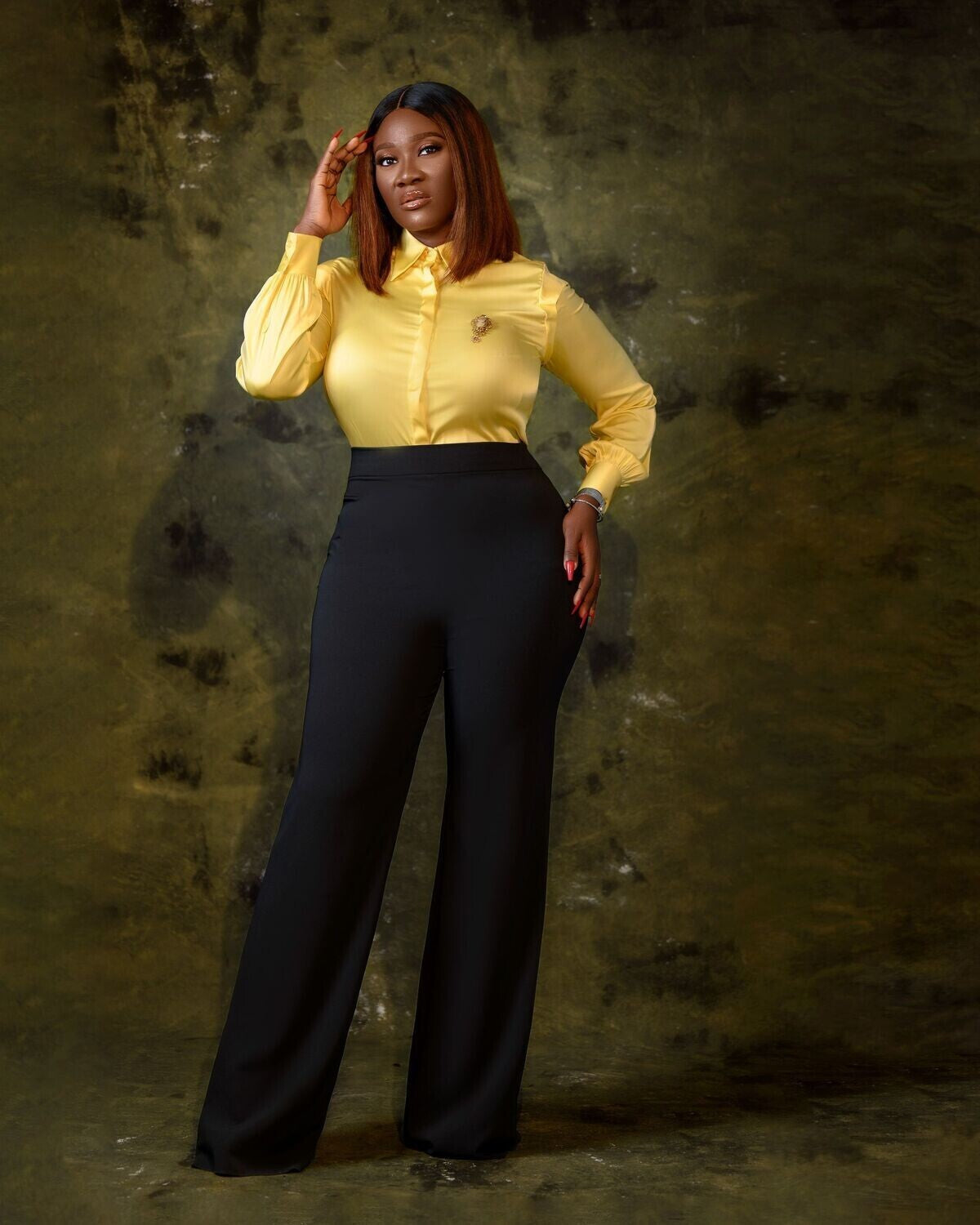 Angi Ruiz Silk Blouse