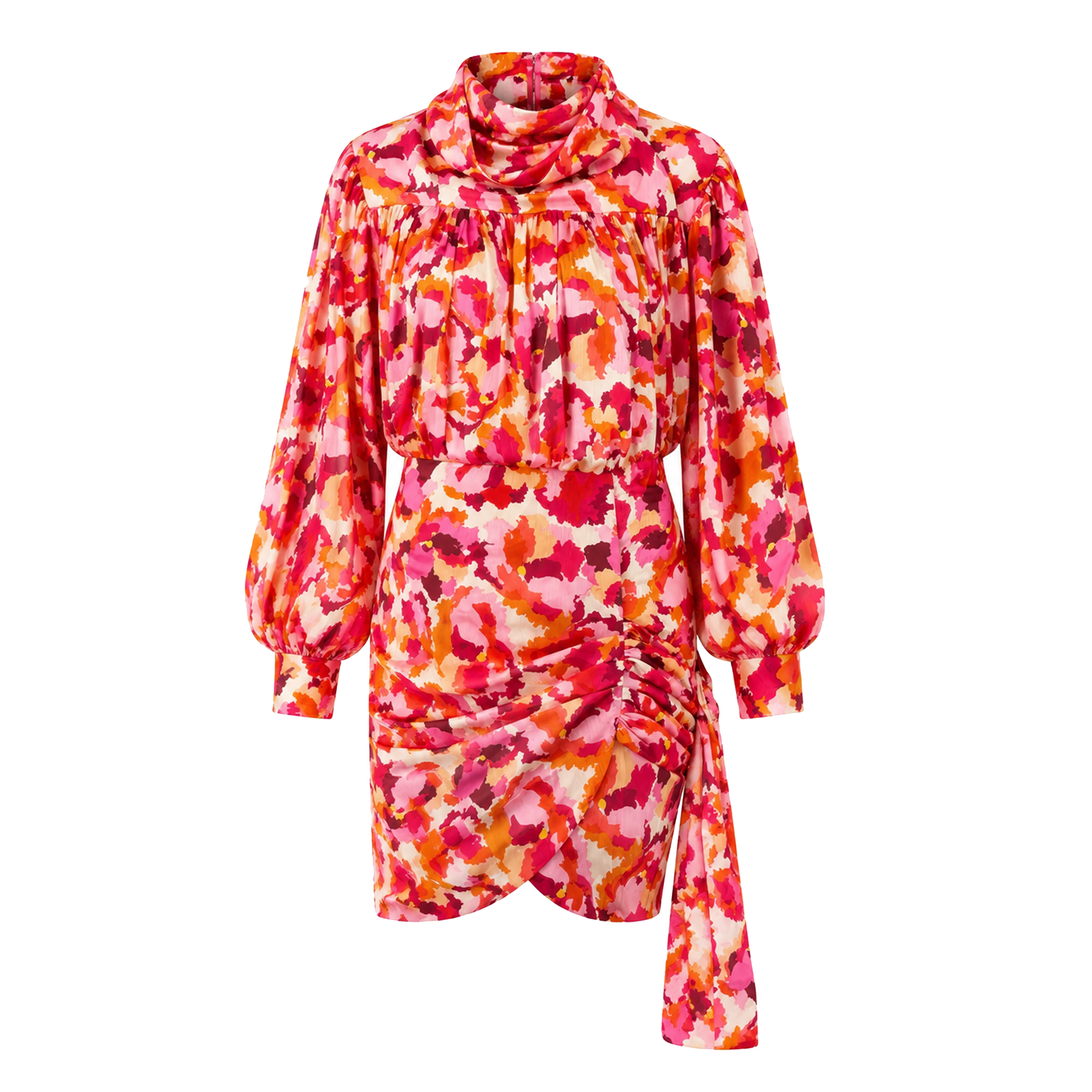 Solaris  Draped  Mini Dress