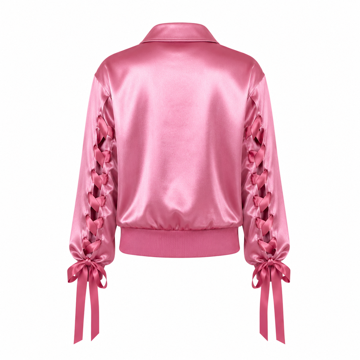 Luna Satin Bomber Jacket-1