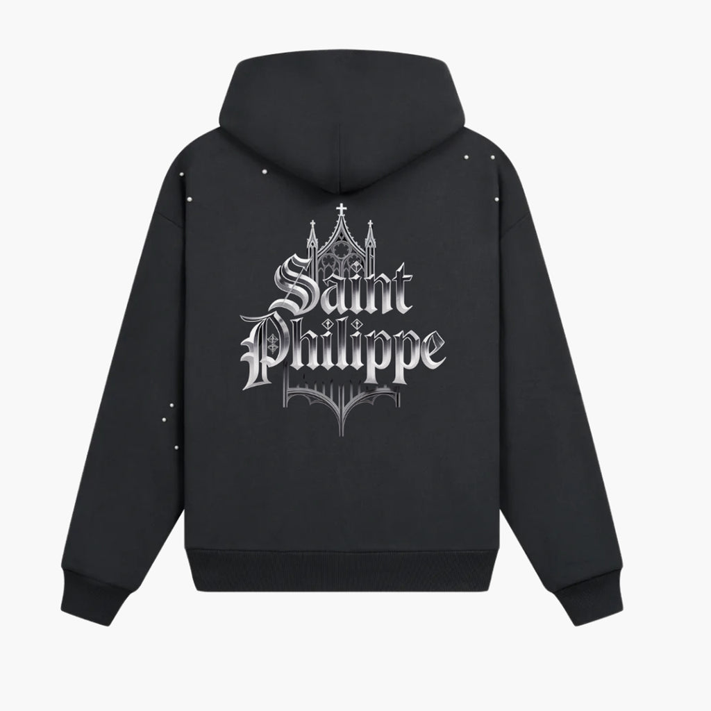Saint Philippe Cathedral Noir Hoodie