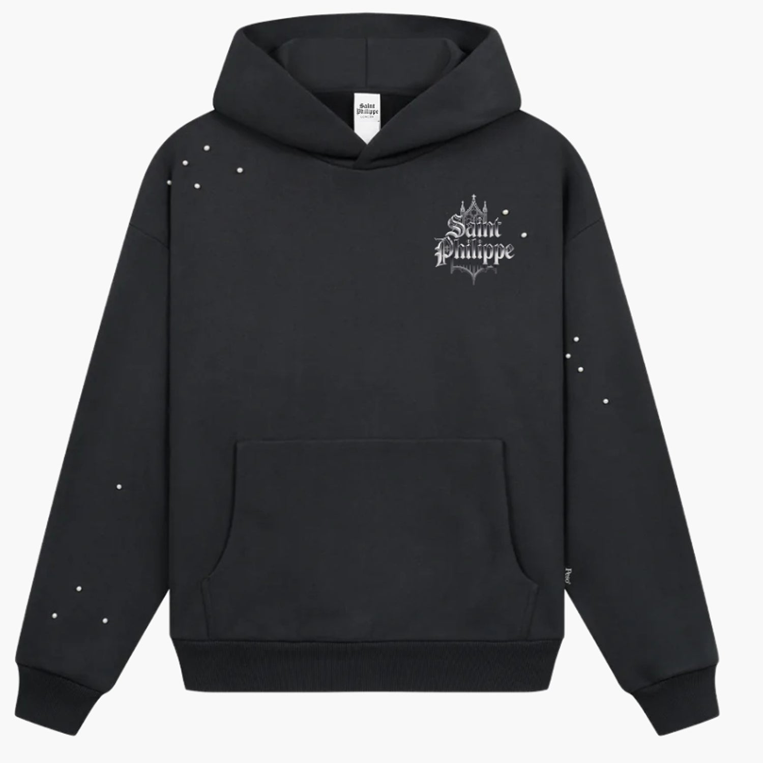 Saint Philippe Cathedral Noir Hoodie-2