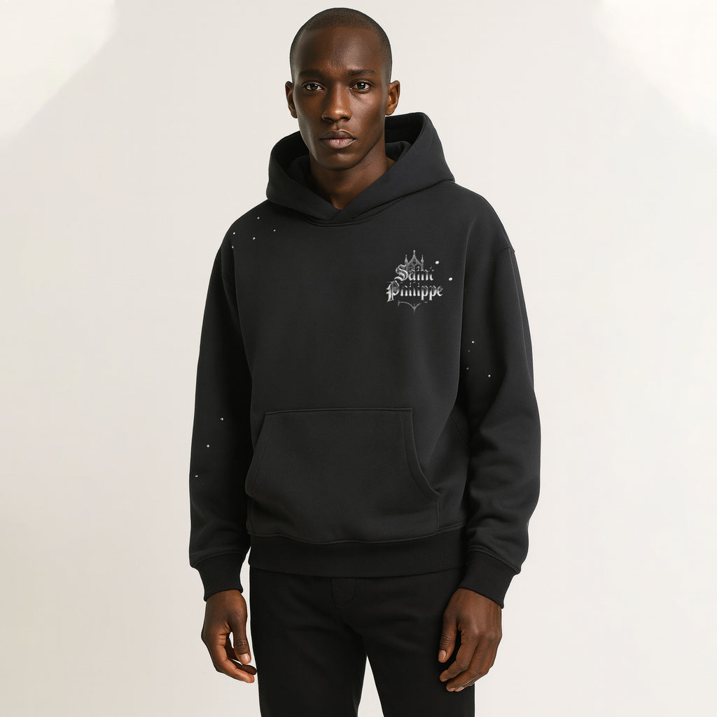 Saint Philippe Cathedral Noir Hoodie