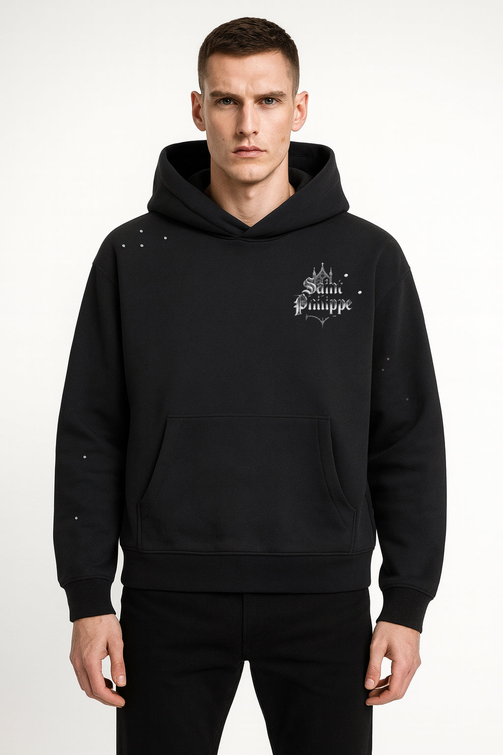 Saint Philippe Cathedral Noir Hoodie