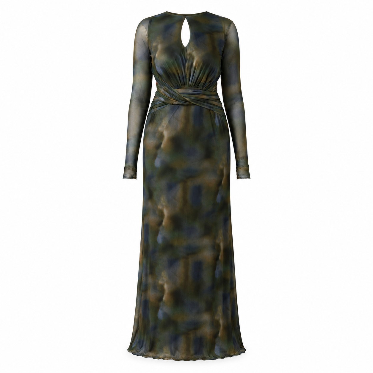 Mirage Mesh Maxi Dress