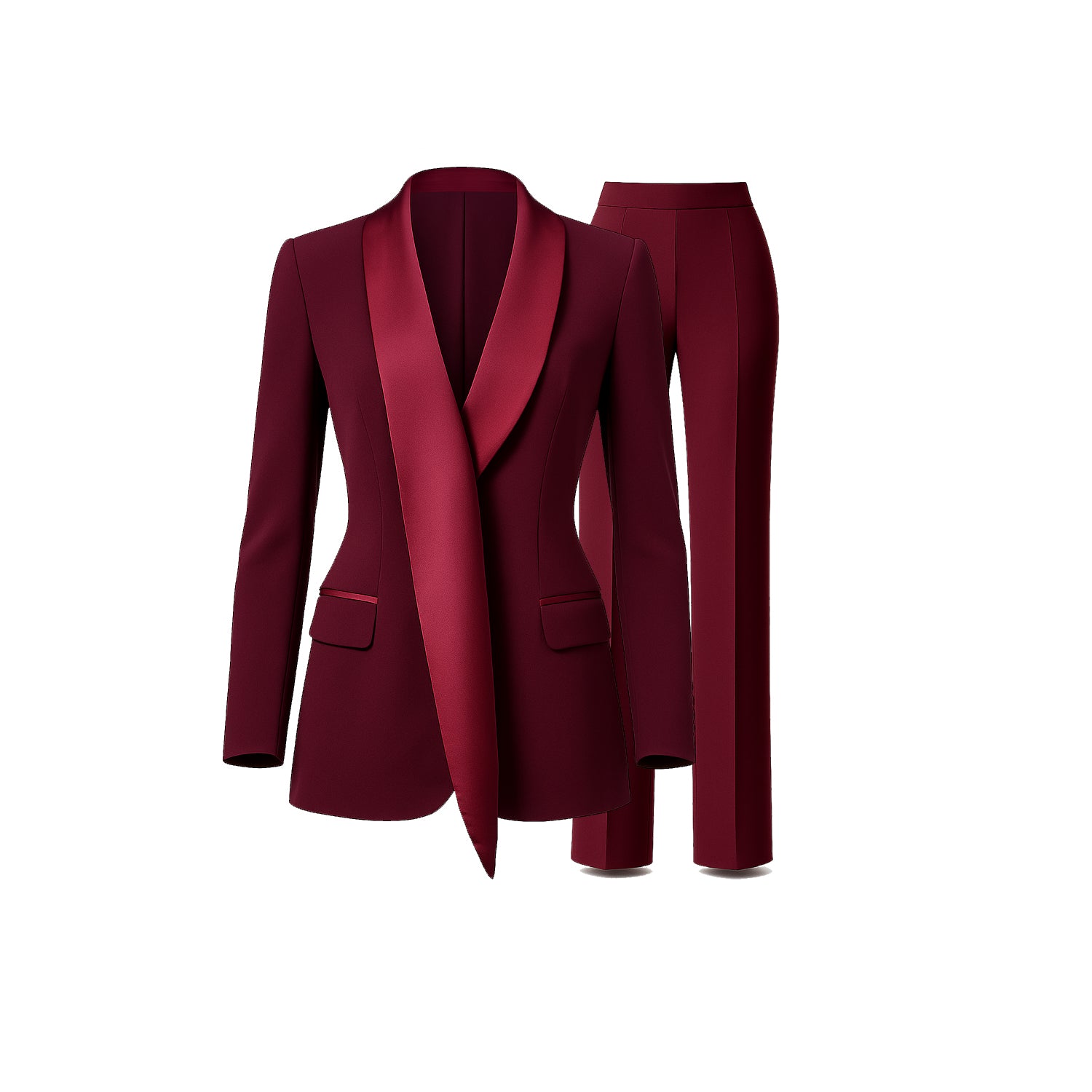 Mayfair Merlot Tux Suit set